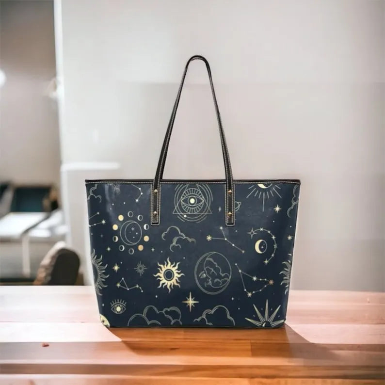 Astrology Moon Phase Tote Bag