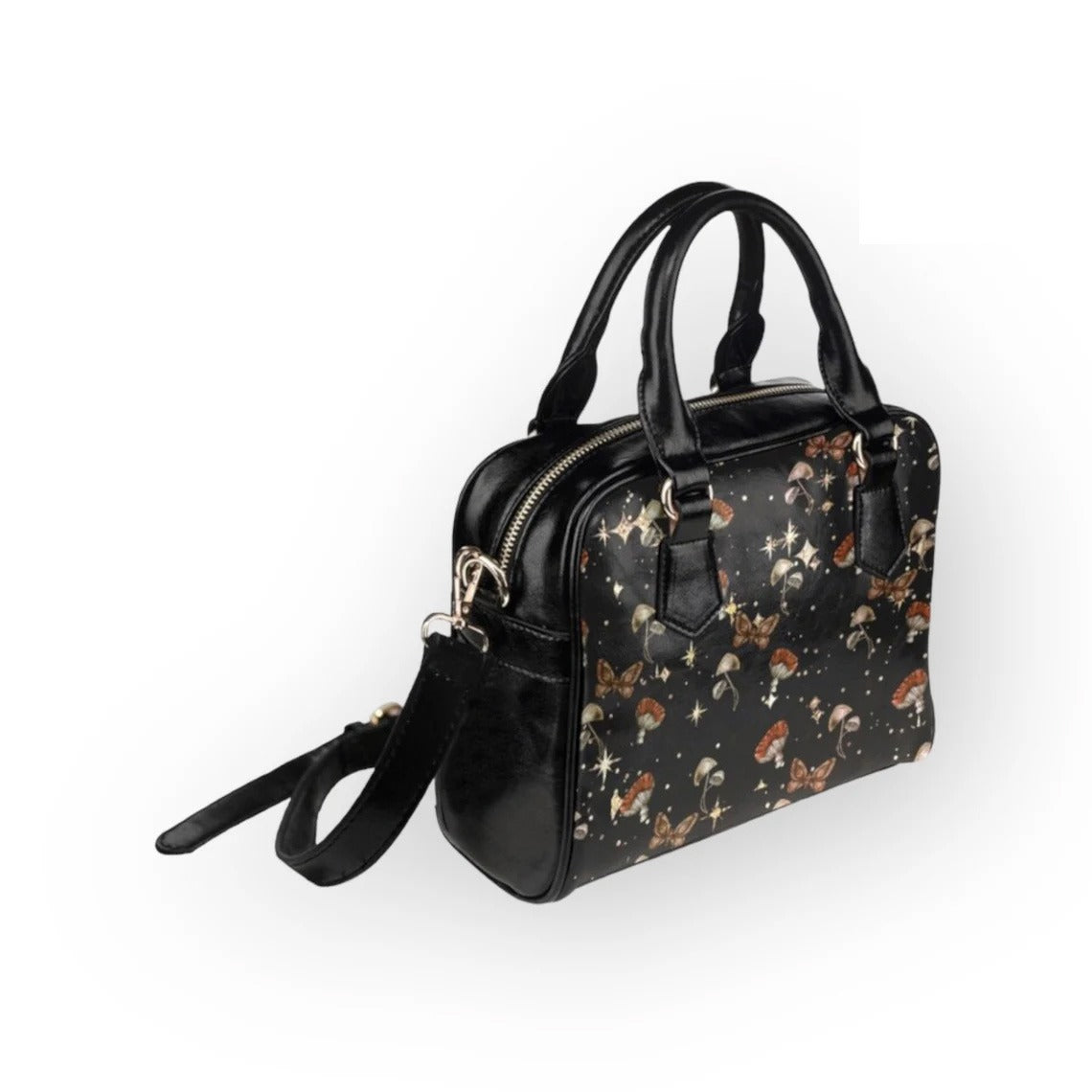 Starry Mushroom Moth Handbag