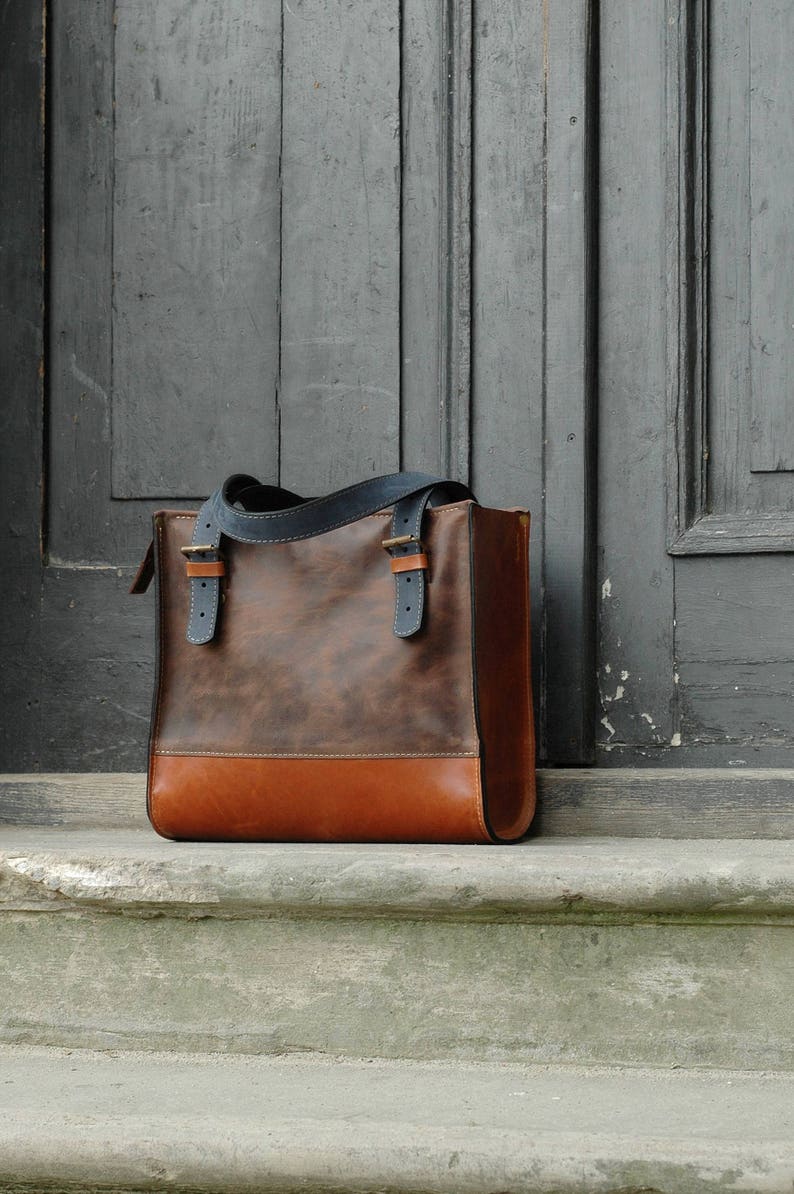 Oversized Leather office bag