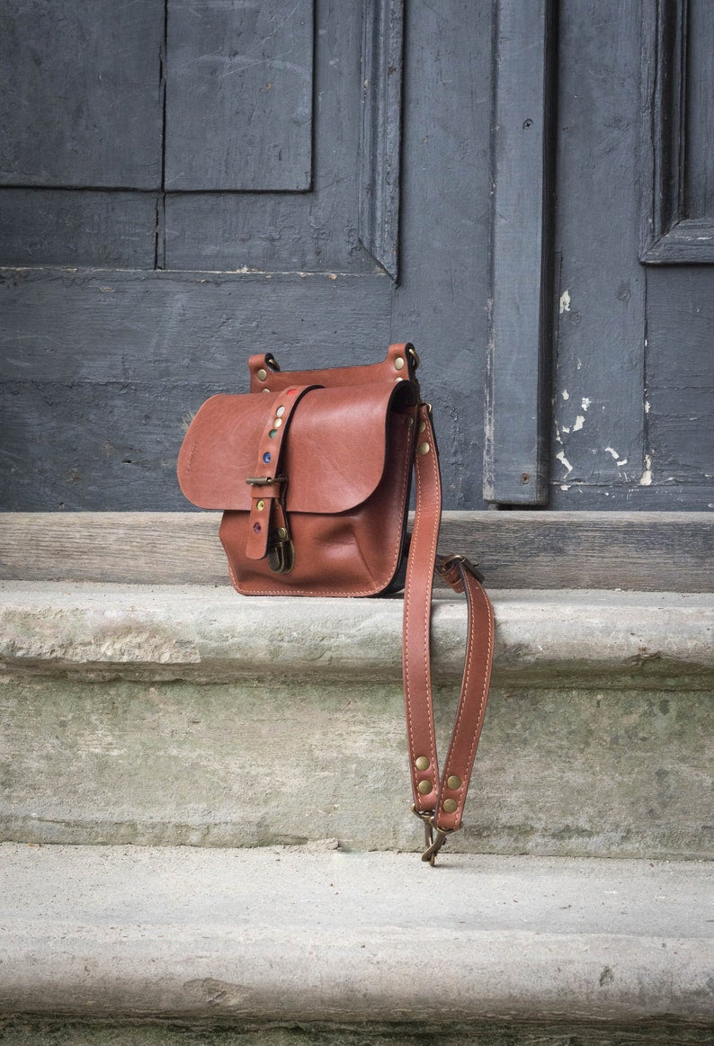 Leather Sling Bag/Backpack