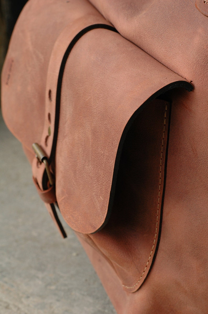 Premium Leather Carry on Bag